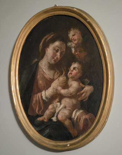 Antique italian old master oil - italian,