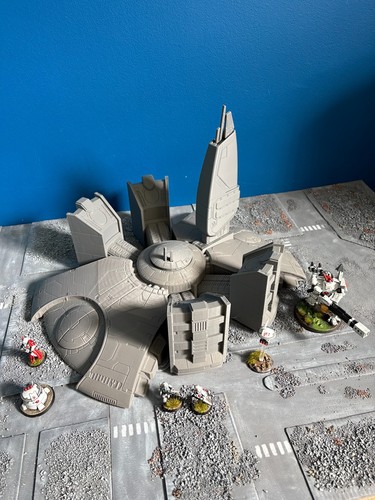 Grimdark headquarters building - grimdark,