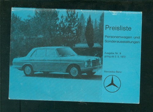 Price list passenger cars - , and