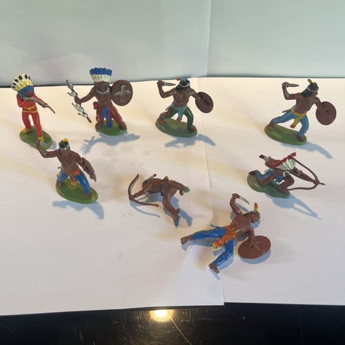 Vintage britains indians group - vintage,