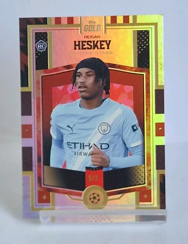 Reigan heskey topps gold - heskey, /5