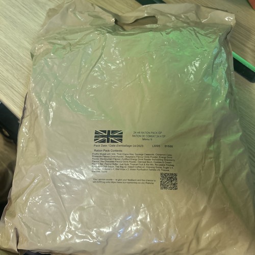 British army ration - british,