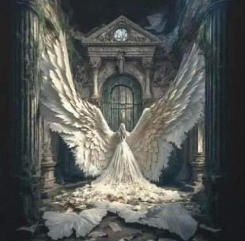 Angel cross stitch - cross,
