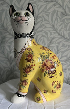 WEMYSS Ware ~ Griselda Hill Pottery ~ Galle Model ~ Large Brighton Cat ~ Beauty