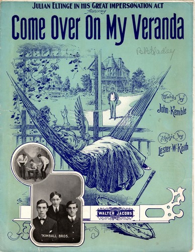Come over veranda - on, the
