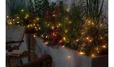 Solar 100 LED Lights Habitat White String Fairy Lights - Clear 9614617