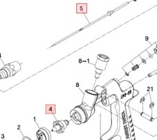 ANEST IWATA 1.2mm Nozzle