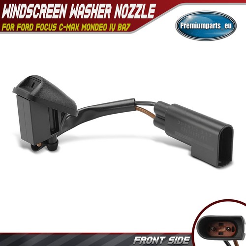 Front windscreen washer nozzle - front,