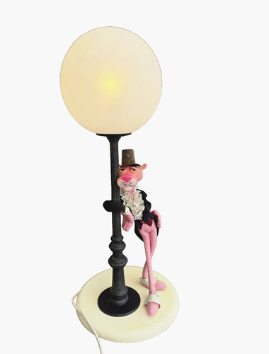 1970s pink panther - panther, table