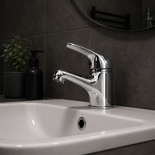 Chrome luxury bathroom tap - luxury,