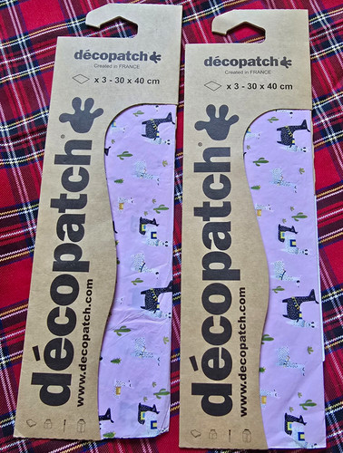 Décopatch llama decoupage - décopatch,