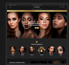 Custom Shopify Beauty & Cosmetics Website – Ready-Made Dropshipping Business