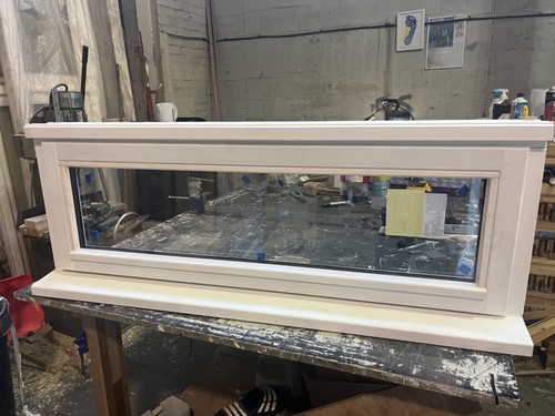 Double glazed window primed - glazed,