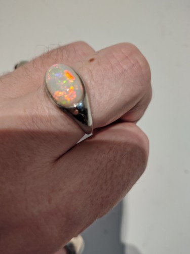 Adjustable mens silver - adjustable,