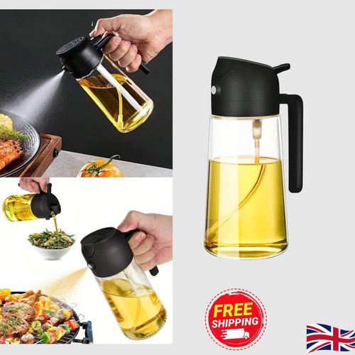 Oil spray bottle - 2-in-1,