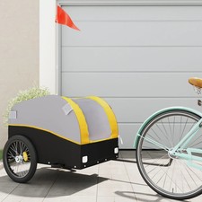 WALPLUS Bike Trailer Black &