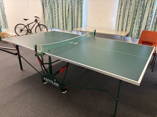 Kettler green folding table - gs,