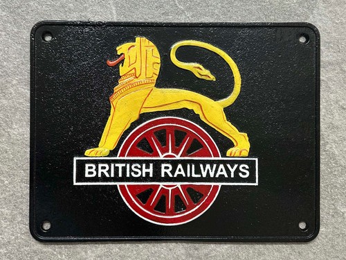British railways sign cast - british,