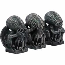 NEW CTHULHU SET OF 3 WISE SEE