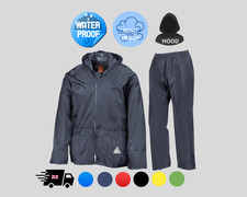 Result Waterproof Jacket & Trouser Suit  | 2000mm Rain Suit with Hood
