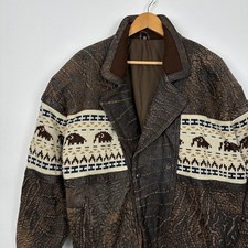 Genuine leather brown elephant