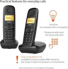Gigaset a170 duo cordless - gigaset, dect