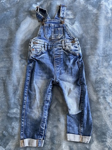 Next denim dungarees 18mths - next, 12-18mths