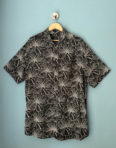 Rvca xxl black - floral, hawaiian