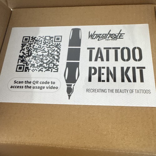 Wormhole tattoo pen kit - kit, red