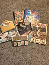 Vintage Stamp collection with different countries and some in albums