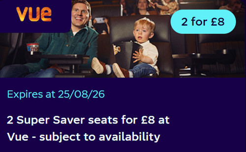 Vue cinema super saver adult - super,