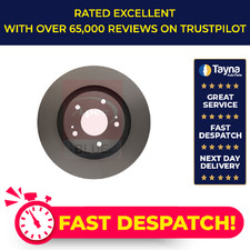 2x Brake Discs Pair Vented