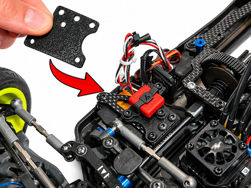 Transponder mount for - transponder,