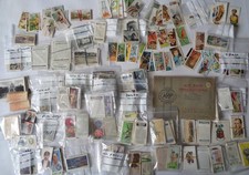 Job Lot 500+ Vintage Cigarette Cards + Album, Tea, Trade & Real Photo RP Cards