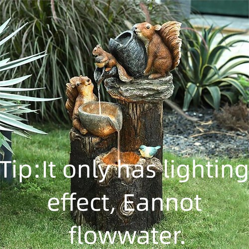 Solar powered squirrel led - powered,