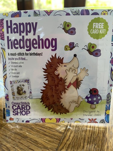 Happy hedgehog cross - happy,