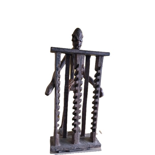 Wooden rack tower cm - wooden,
