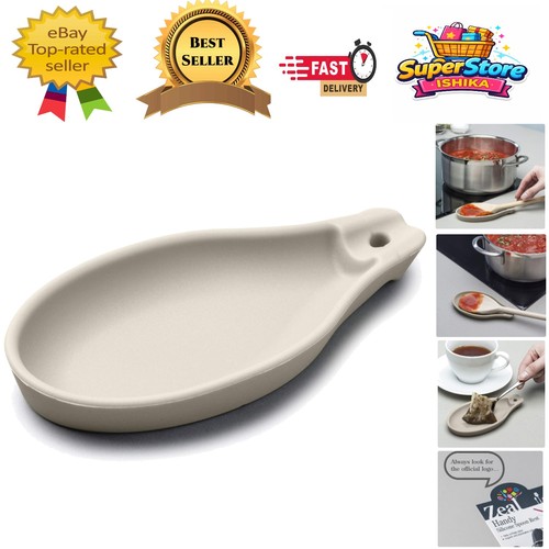 Elegant cream silicone spoon - cream,