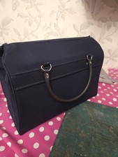 Silvercross Replica Navy Stylon Baby Pram Bag