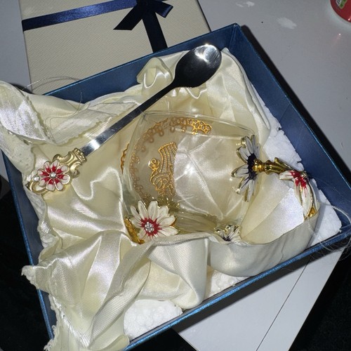 Handmade enamel flower - enamel,