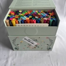 Ohuhu 120 Colouring Pens Dual Tip Brush Pens Felt Tip Pens Art Markers Set White