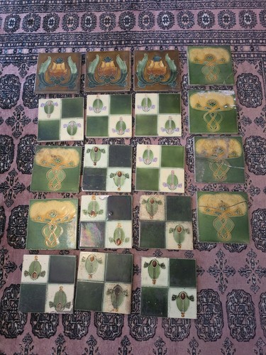 Art nouveau tiles - nouveau,