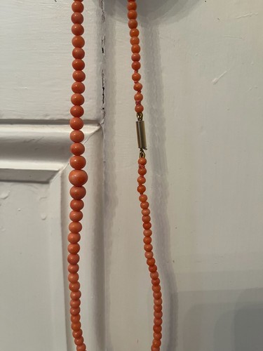Gorgeous antique knotted coral - gorgeous,