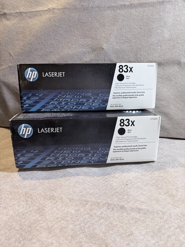 Cf283x 83x black toner - 83x,