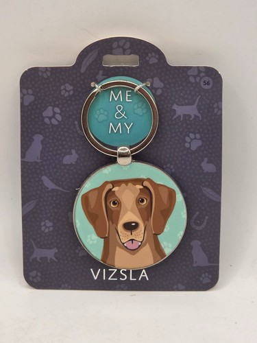 Vizsla and pet metal - vizsla,