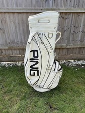 ✅PING Vintage Tour Cart Golf Bag- 6 Way Divider- Single Arm Carry Strap✅