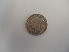 1867 One Shilling Queen
