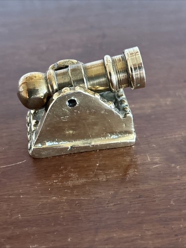 Miniature brass cannon - miniature,