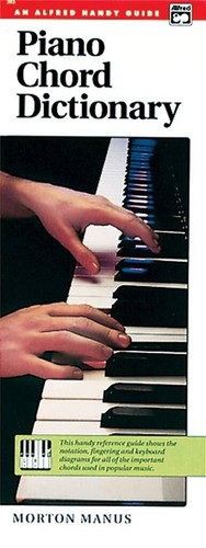 Piano chord dictionary handy - chord,