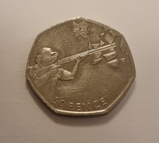 2011 Fifty Pence Coin  - Shooting - Circulated